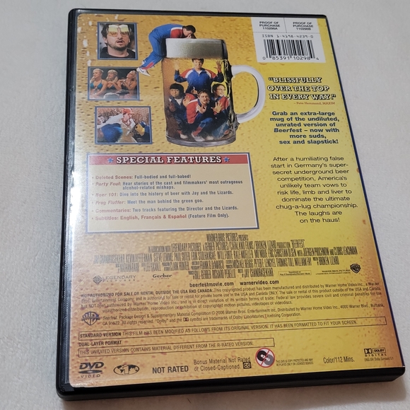 ๐ 3 for $10 ๐ DVD Beerfest unrated (2006) EUC - Picture 2 of 6